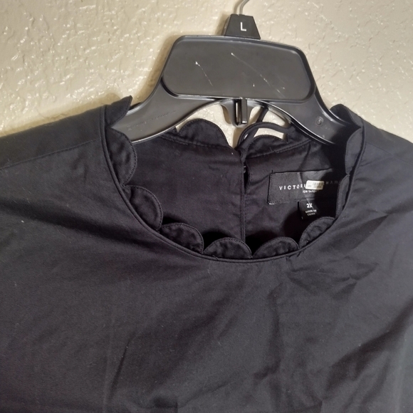 Victoria Beckham x Target Black Daisy Drop Waist Dress sz 2X - Picture 4 of 8